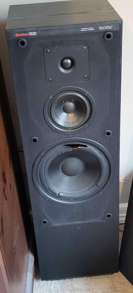 Photo of free Boston Acoustics floor speakers (Kirkland Highlands) #2