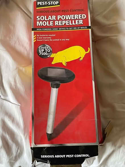 Photo of free Solar Powered Mole Repeller (Little Eaton DE21) #1