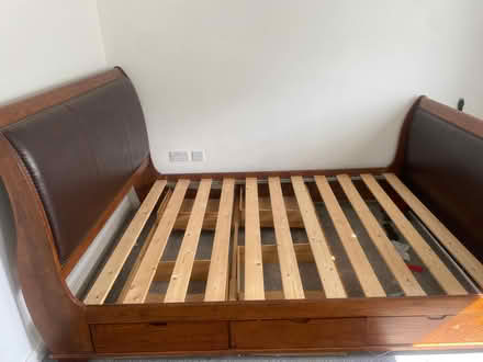 Photo of free King size bed frame (Sheffield) #3