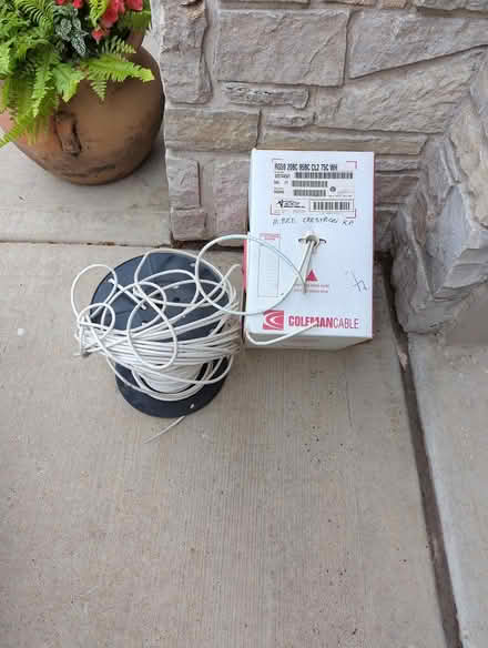 Photo of free RG 59 coax cable (Oswego) #1