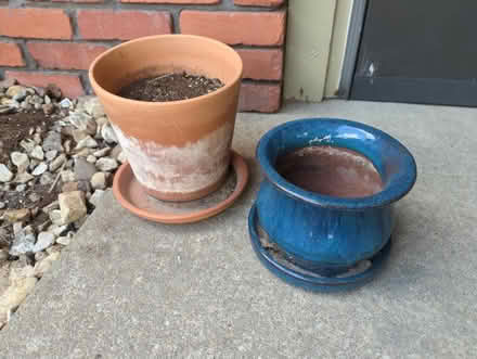 Photo of free Two Flower Pots (Southwest Topeka) #1