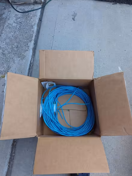 Photo of free Cat 5e cable. About 150 feet (Oswego) #1