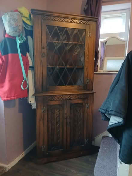 Photo of free Wooden corner display unit (Saxmundham IP17) #1
