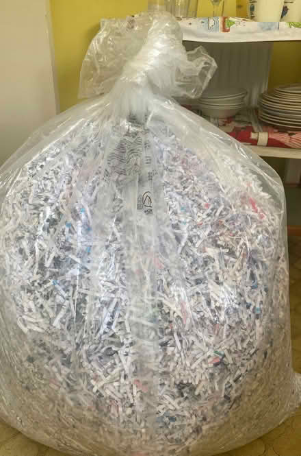 Photo of free Shredded paper (Dean Row SK9) #1