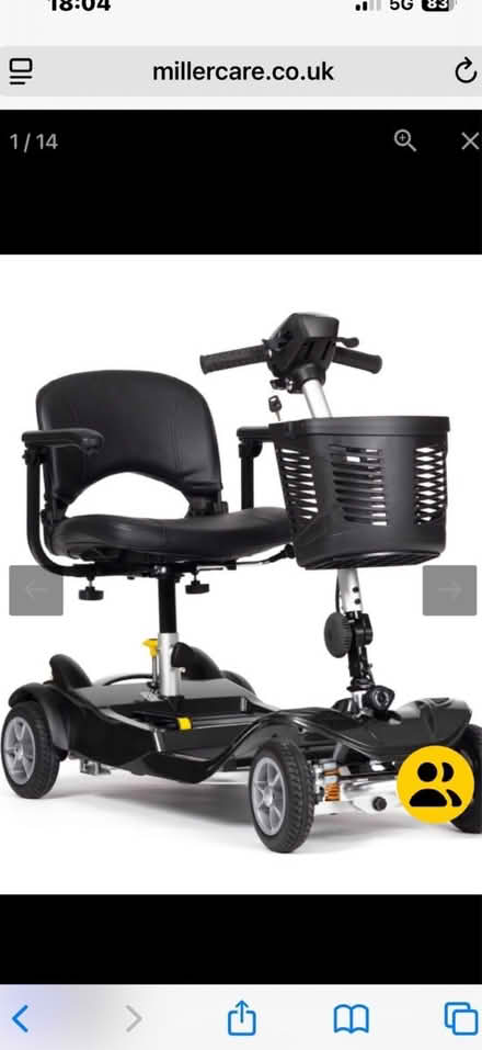 Photo of Lightweight mobility scooter (Witham Essex CM8) #1