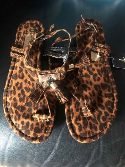Photo of free Animal print sandals (Westbury BA13) #1