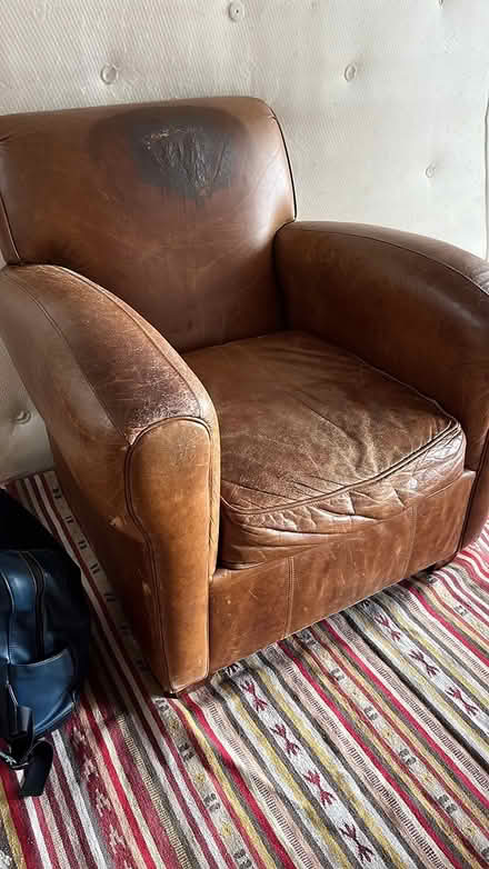 Photo of free Leather armchair (L4) #1