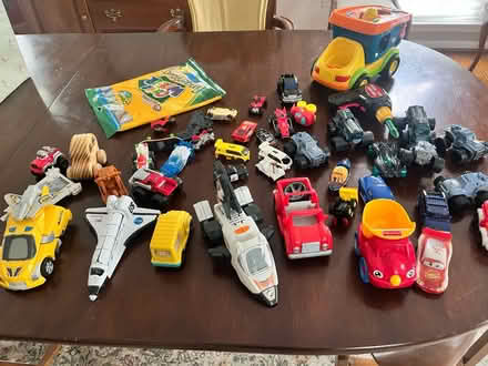 Photo of free Toys - Mostly cars (Random bin) (FFX/Centreville near Costco) #1