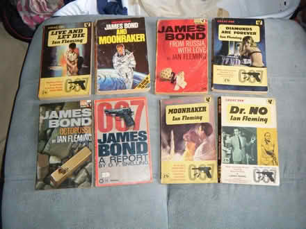Photo of free James Bond books (Old Walcot SN3) #1