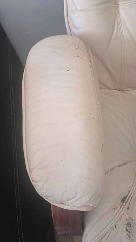 Photo of free Leather reclining armchair (SW11) #4