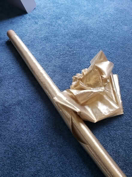 Photo of free Shiny gold fabric (Davidsonville) #1