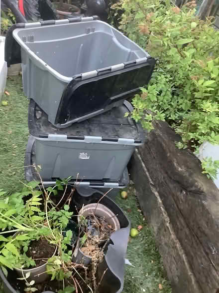 Photo of free Garden storage boxes (Thornton heath) #1