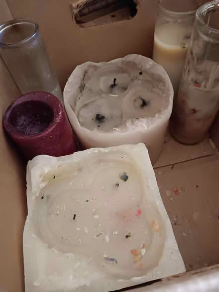 Photo of free Candles, used , wax (West Boca 33434) #1