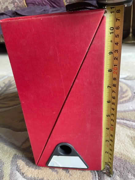 Photo of free X8 red cardboard box files for magazines, collections etc. (London Rd, HW HP11) #3