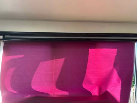 Photo of free 273cm pink roller blind (Bramley LS13) #1
