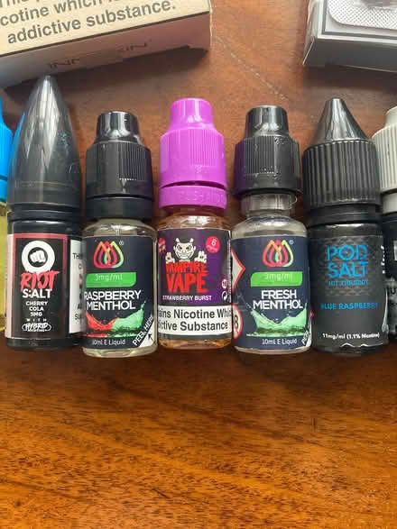 Photo of free Vape fluid (Raynes Park (SW20)) #3