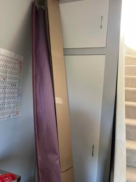 Photo of free 273cm pink roller blind (Bramley LS13) #2