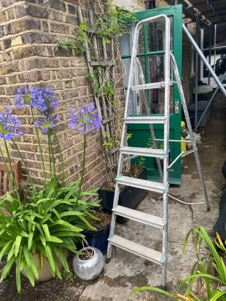 Photo of free Metal lightweight Ladder (Queens Park W10) #1