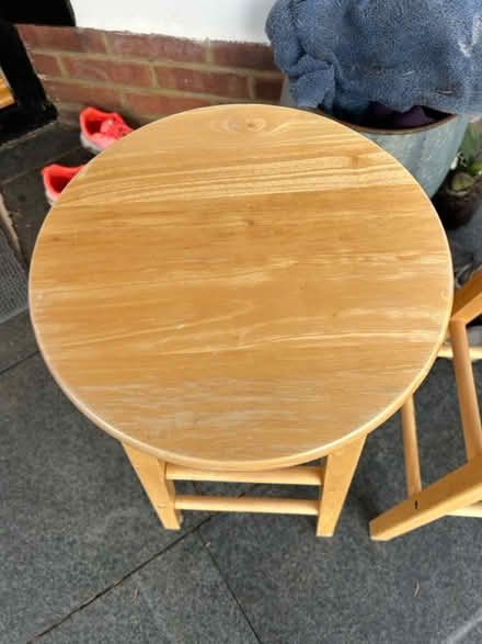 Photo of free 2 bar stools (Sevenoaks) #3