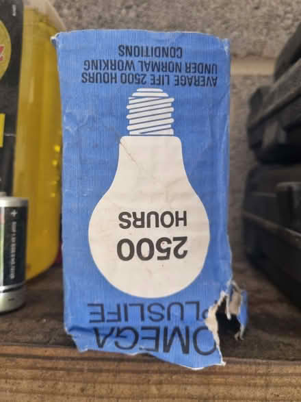 Photo of free 4x100 watt lamps (Heanor DE75) #1