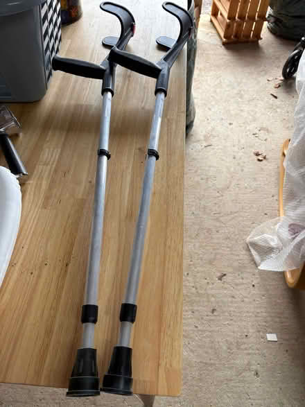 Photo of free Pair of crutches (Cam GL11) #1