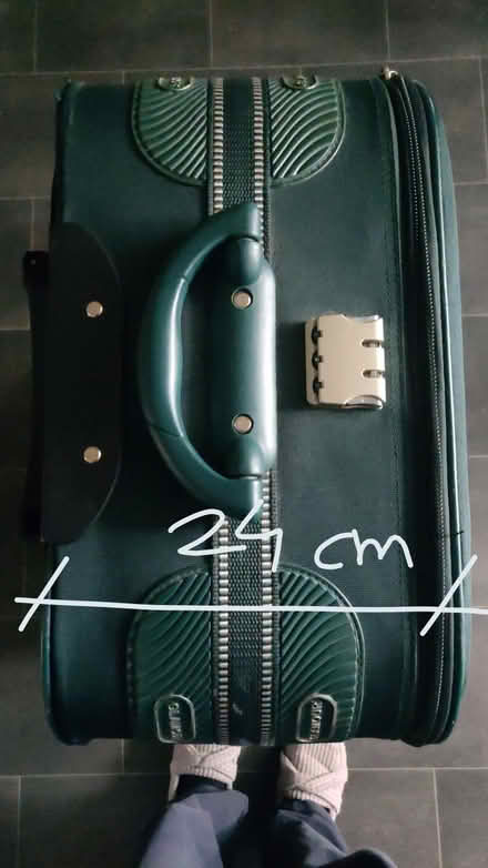 Photo of free Suitcase pulled by top handle only (Leigh) #2