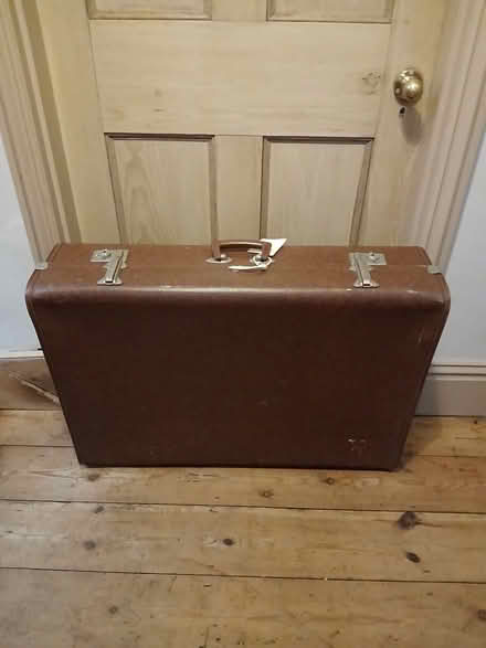 Photo of free Vintage suitcase (Barnard's Green WR14) #1
