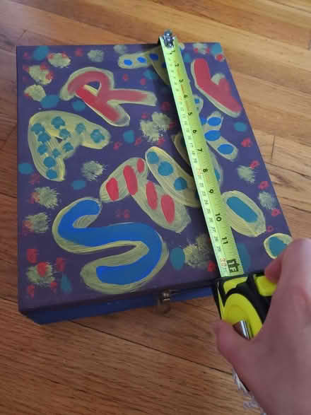 Photo of free Painted box (Lowell highlands) #3