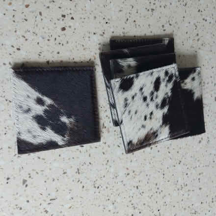 Photo of free Leather hide coasters (Denmead, Waterlooville) #1