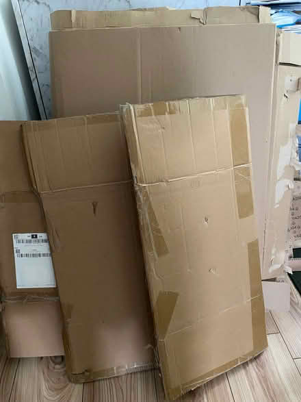 Photo of free cardboard sheets (Kenton Bar) #1