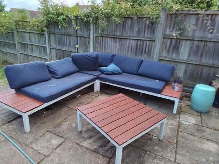 Photo of free Outdoor seating & table (North Town SL6) #1