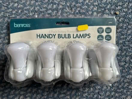Photo of free 4 pack Handy Bulb lamps (Ashford TW15) #1