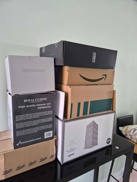 Photo of free Boxes and some packing material (Stoke On Trent ST6 8GE) #1