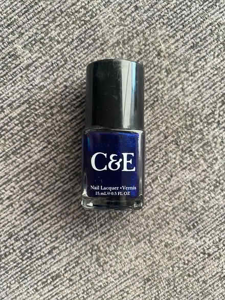 Photo of free Crabtree & Evelyn midnight blue nail varnish (Penge BR3) #1