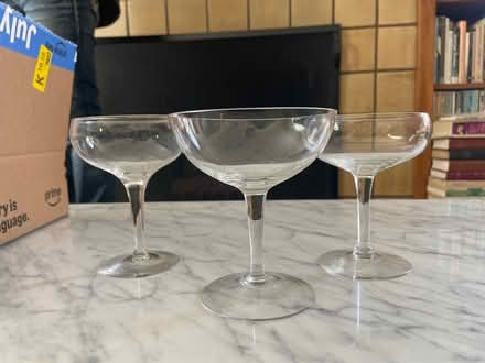 Photo of free Coupe Champagne Flutes - Set of 10 (North Berkeley) #2