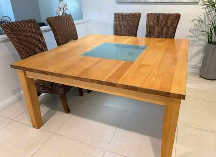 Photo of free Square Wooden Table - 8 seater (Kingsley) #3