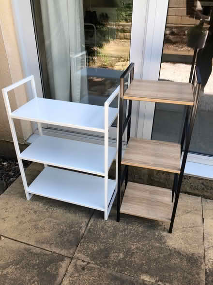 Photo of free Two small shelving units (Horsforth LS18) #1