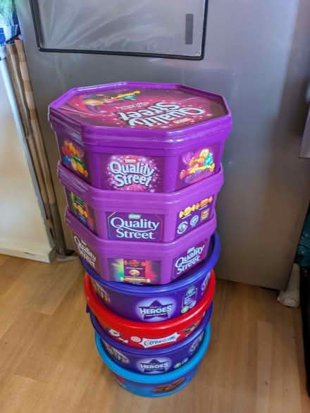 Photo of free Plastic sweet boxes (GU12) #1