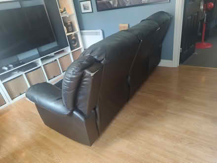 Photo of free 3 seat recliner sofa (Whiteway) #2