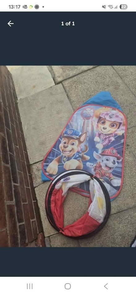 Photo of free Play tent and tunnel (Leeds woodlesford) #1