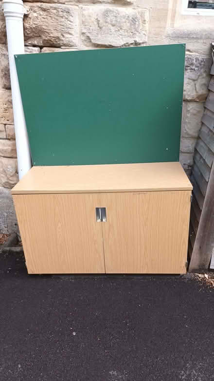 Photo of free Cupboard with backboard ,and blackboard (Stroud GL5) #1