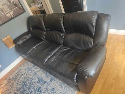 Photo of free 3 seat recliner sofa (Whiteway) #1