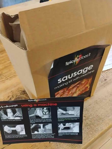 Photo of free Sausage making kit brand new (Abingdon OX14) #2