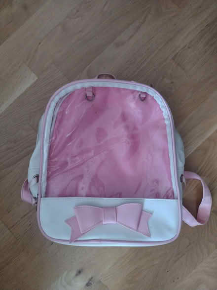 Photo of free Pink and white backpack (Manor S2) #1