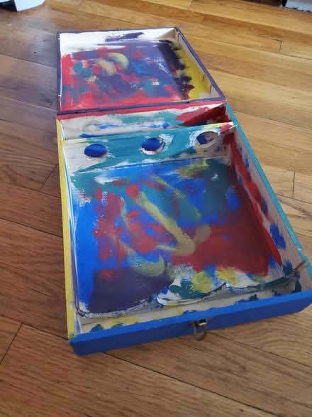 Photo of free Painted box (Lowell highlands) #2