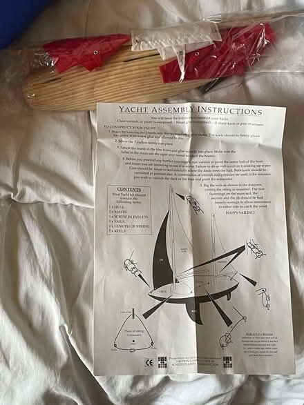 Photo of free Model Yacht Kit (Little Eaton DE21) #2