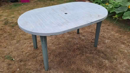 Photo of free Garden table (Benson OX10) #1