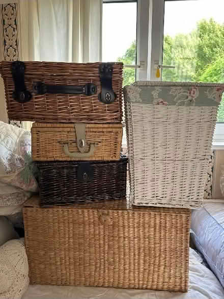 Photo of free Collection of wicker baskets (Little Common TN39) #1
