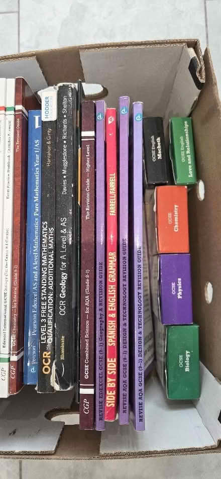 Photo of free GCSE books OCR CGP (windsor-maidenhead-freegle CGA SL6) #1