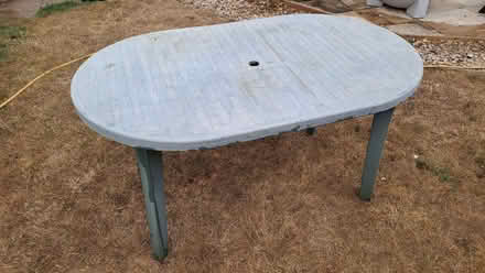 Photo of free Garden table (Benson OX10) #3